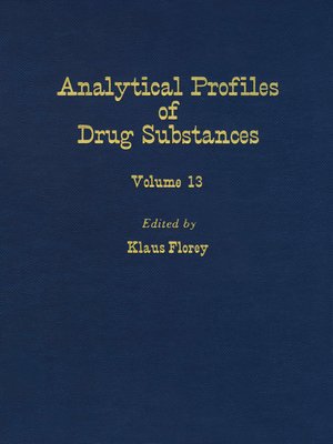 cover image of Profiles of Drug Substances, Excipients and Related Methodology